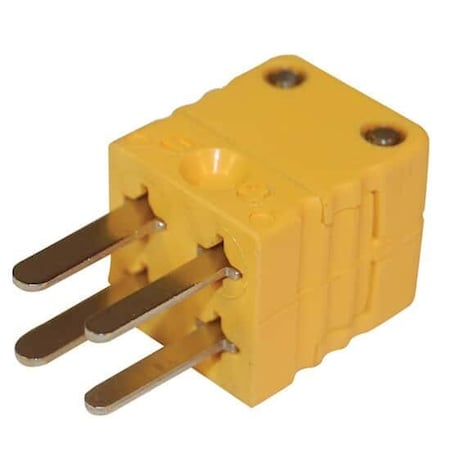 Digi-Sense Dual Thermocouple Connector, Mini, Male,  18527-74